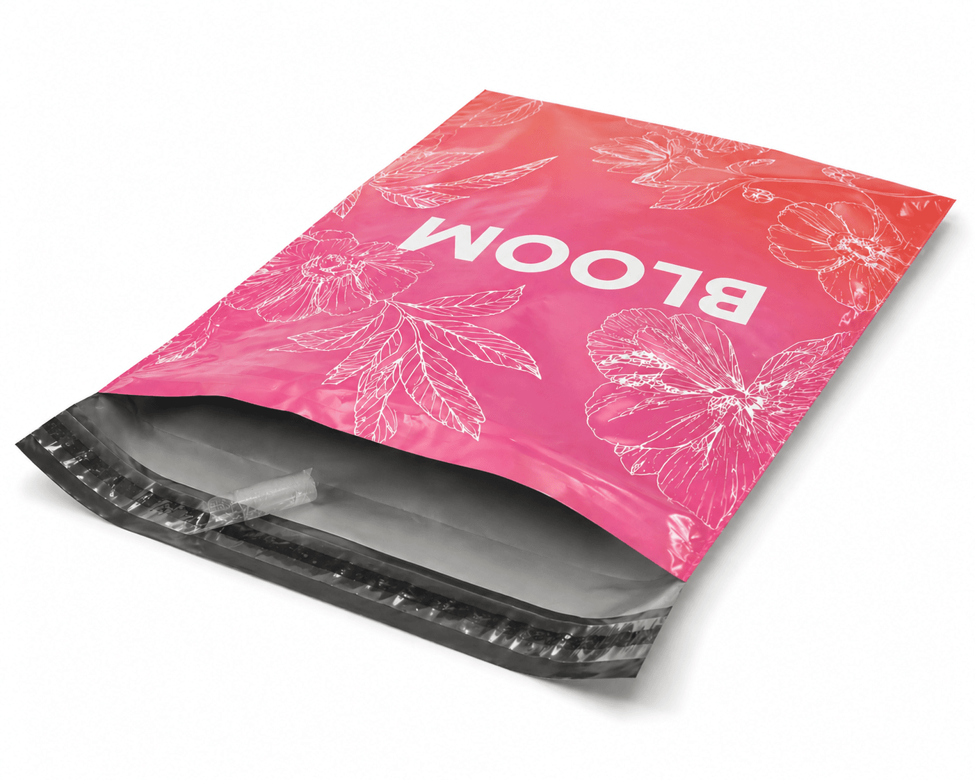 Custom Poly Mailers interior