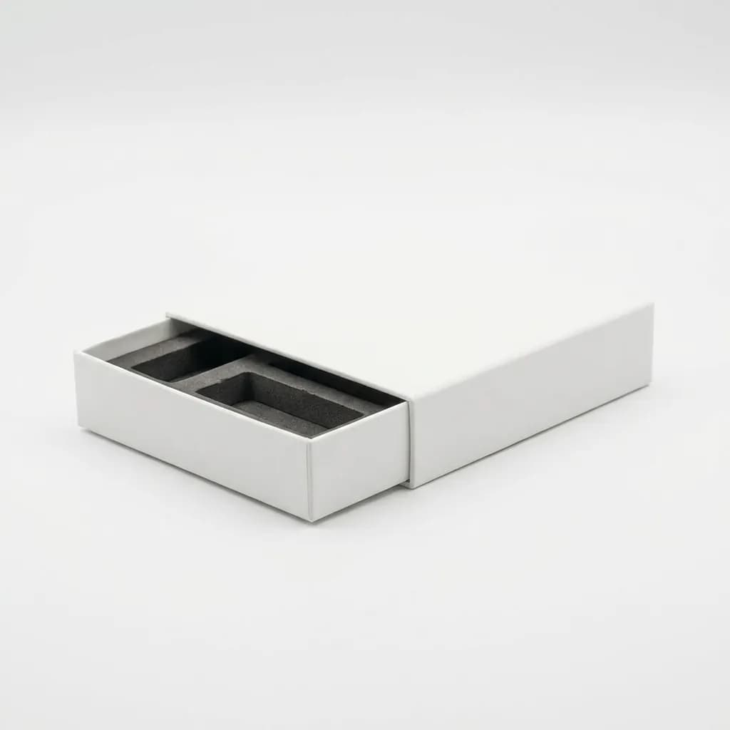 Slim custom pre-roll drawer box for king-size pre-rolls
