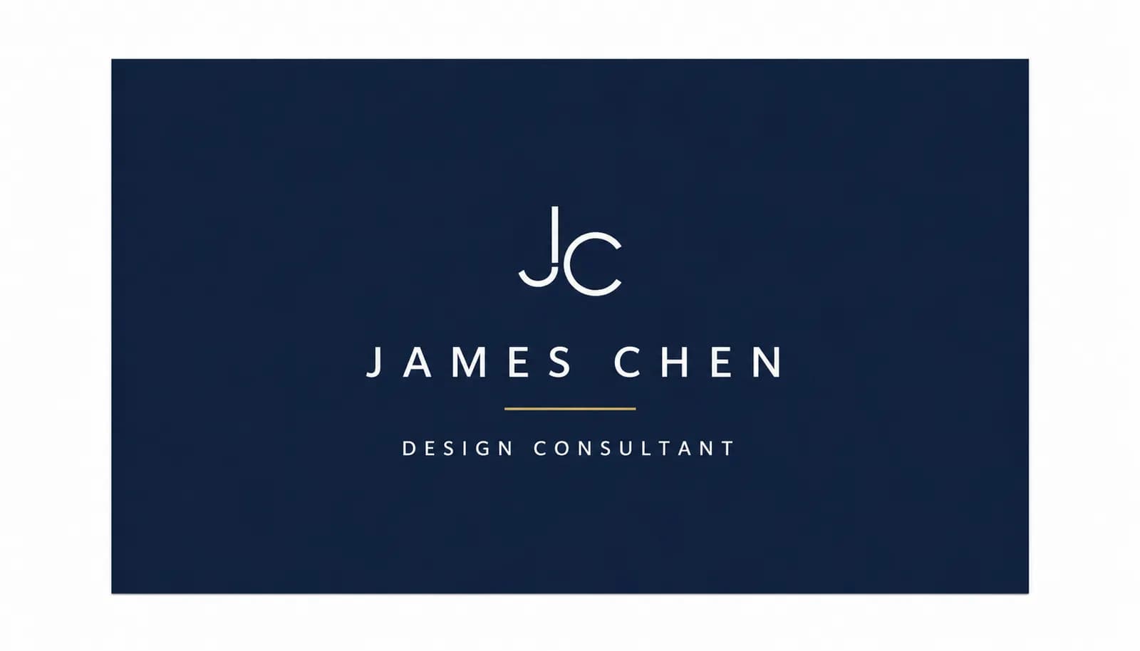 Business Cards interior