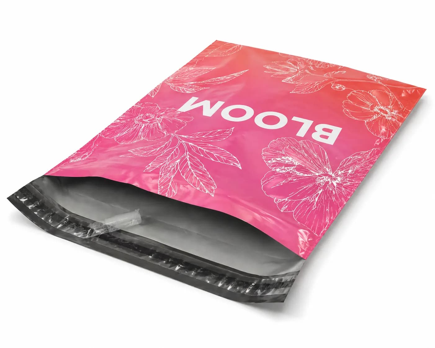 Custom Poly Mailers interior