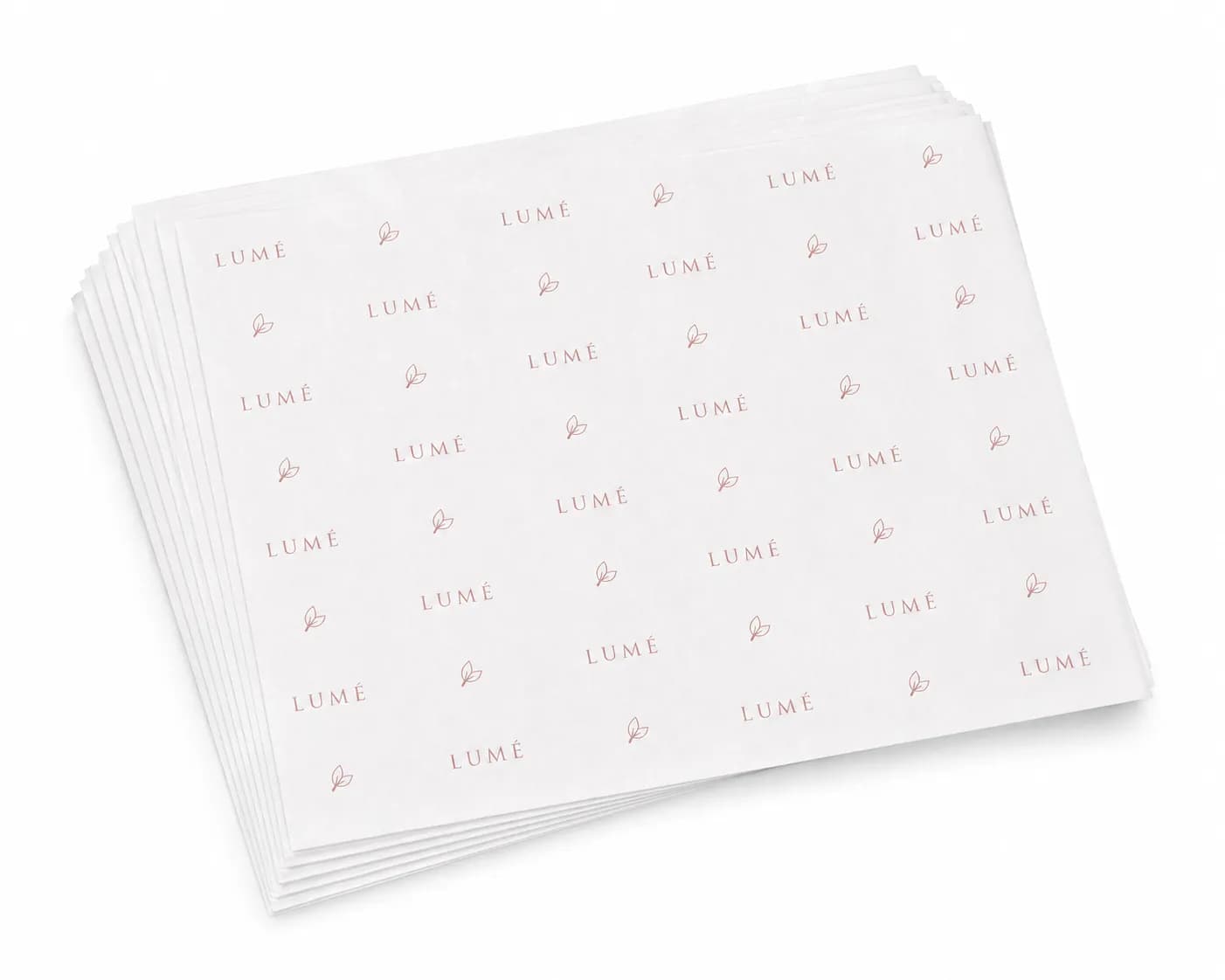 Custom Tissue Paper flat